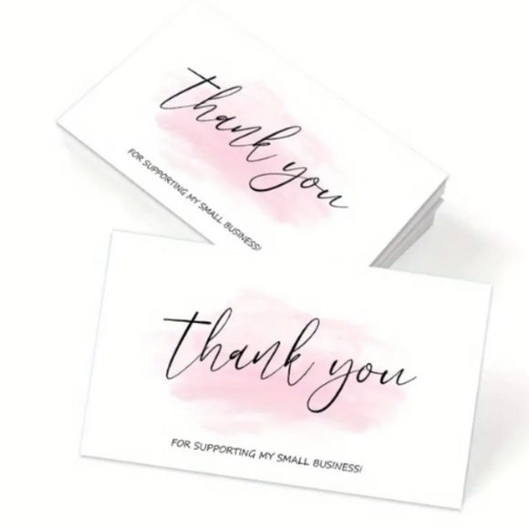 100 Thank you Cards - Picture 4 of 7